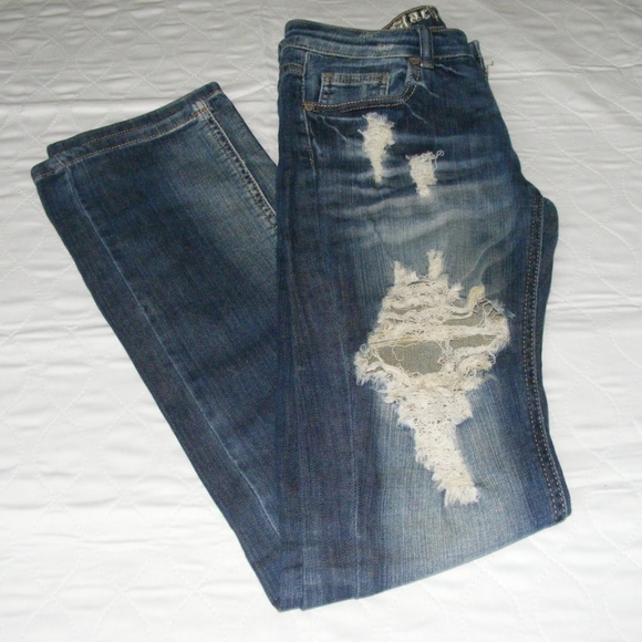 COPY - Machine Brand Jeans Retro Distressed Jeans - Picture 4 of 8